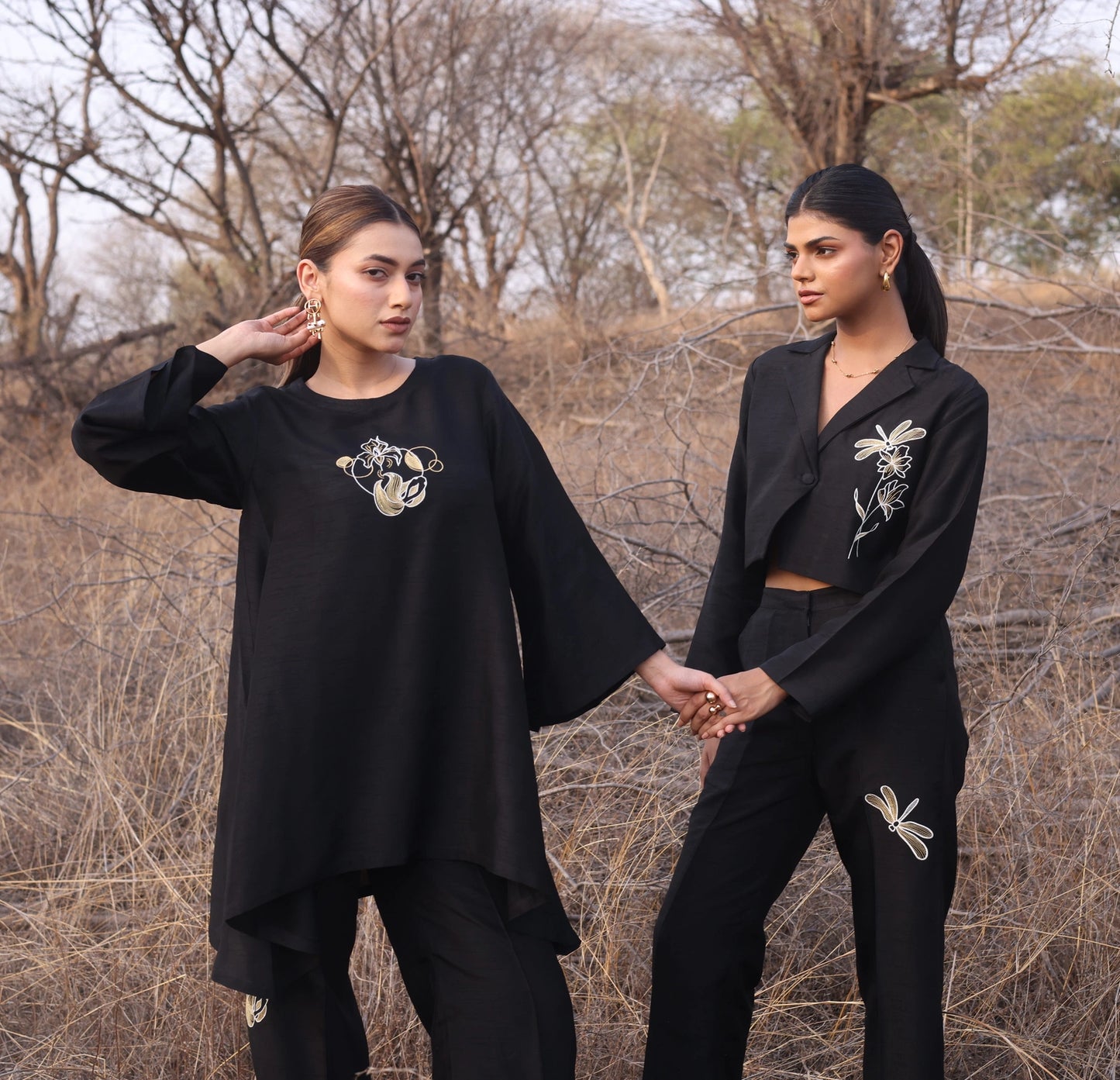 Black Dragon Co-ord Set