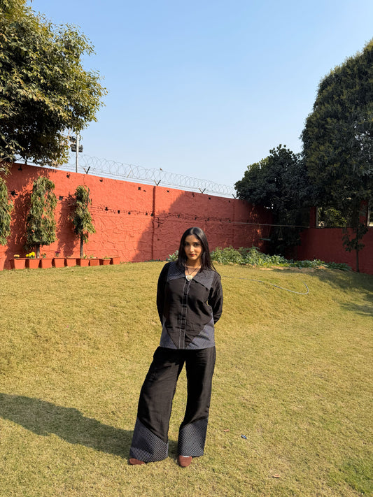 Midnight Pinstripe Co-ord