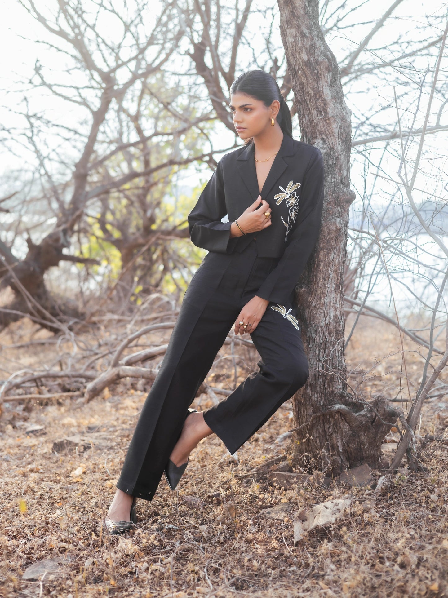Black Dragon Co-ord Set