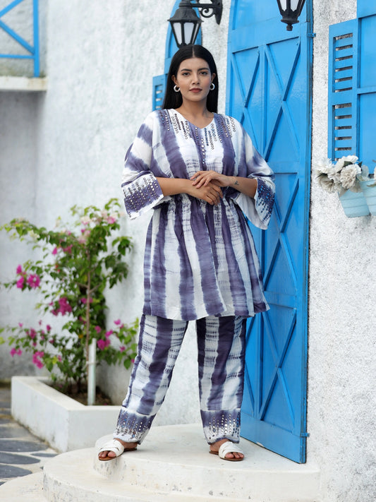 Indigo Breeze Shibori Set