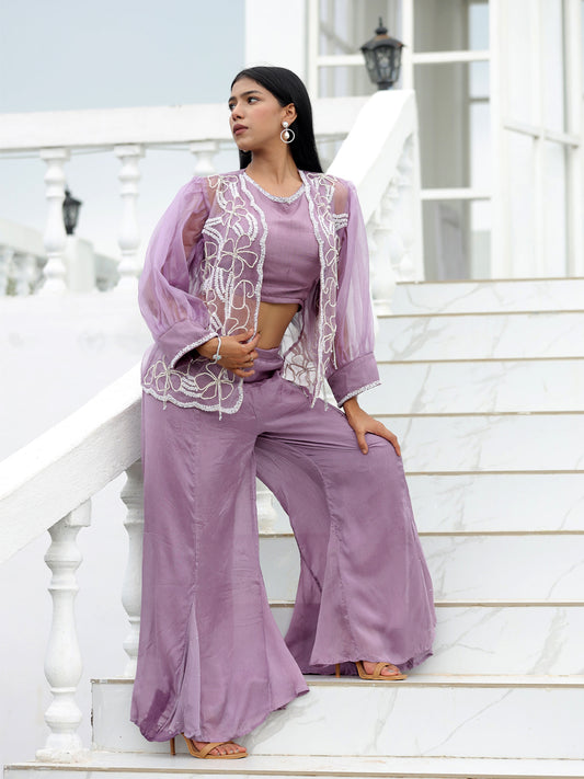 Lavendar Charm Trio Set