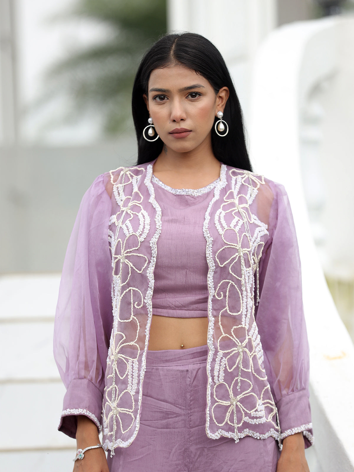 Lavendar Charm Trio Set