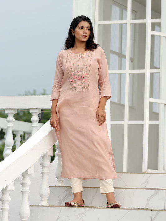 Rose Handwork Kurti