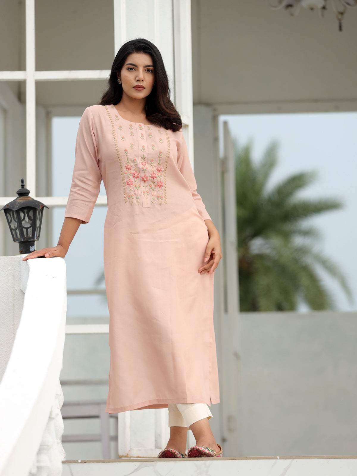 Rose Handwork Kurti