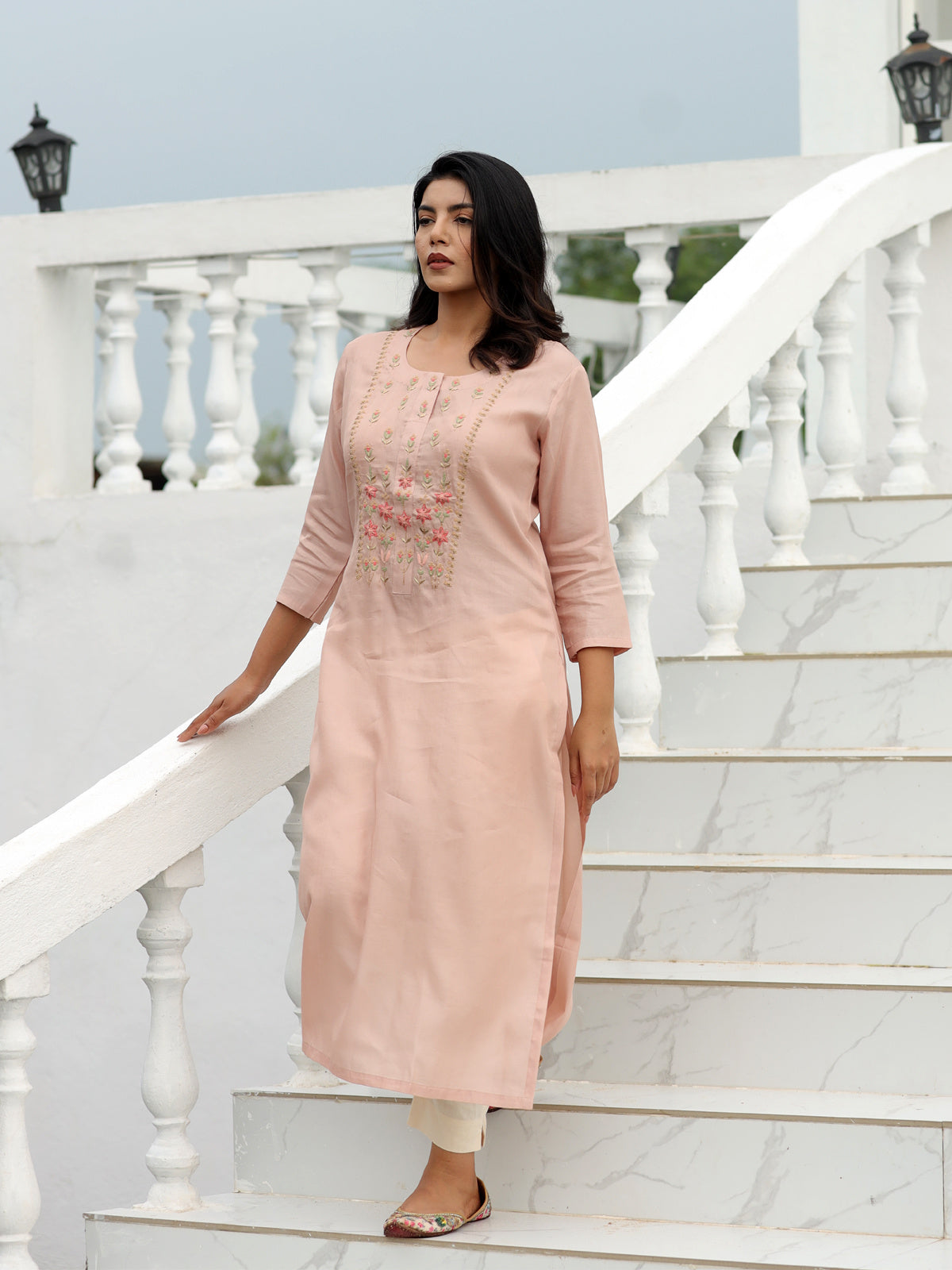 Rose Handwork Kurti