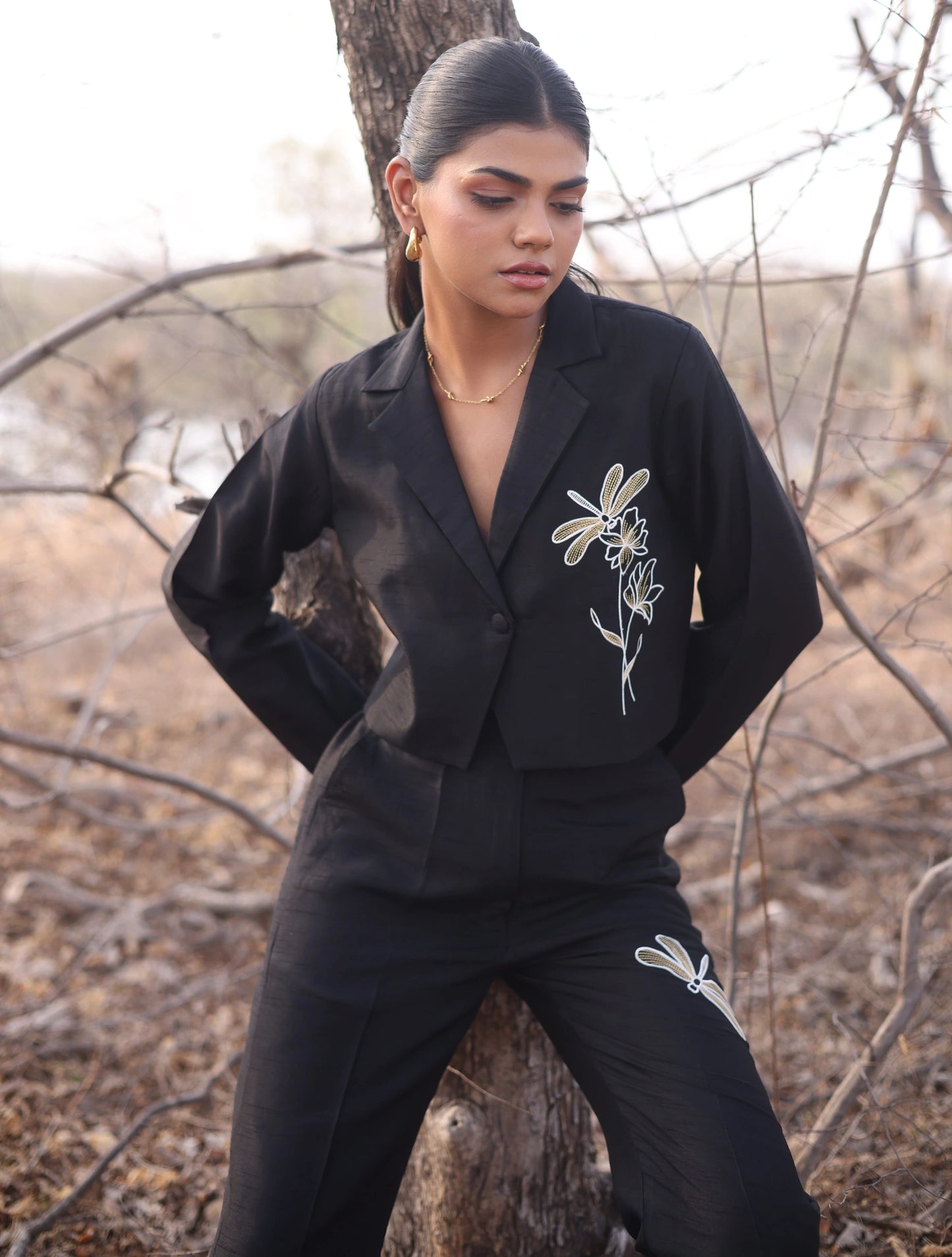 Black Dragon Co-ord Set