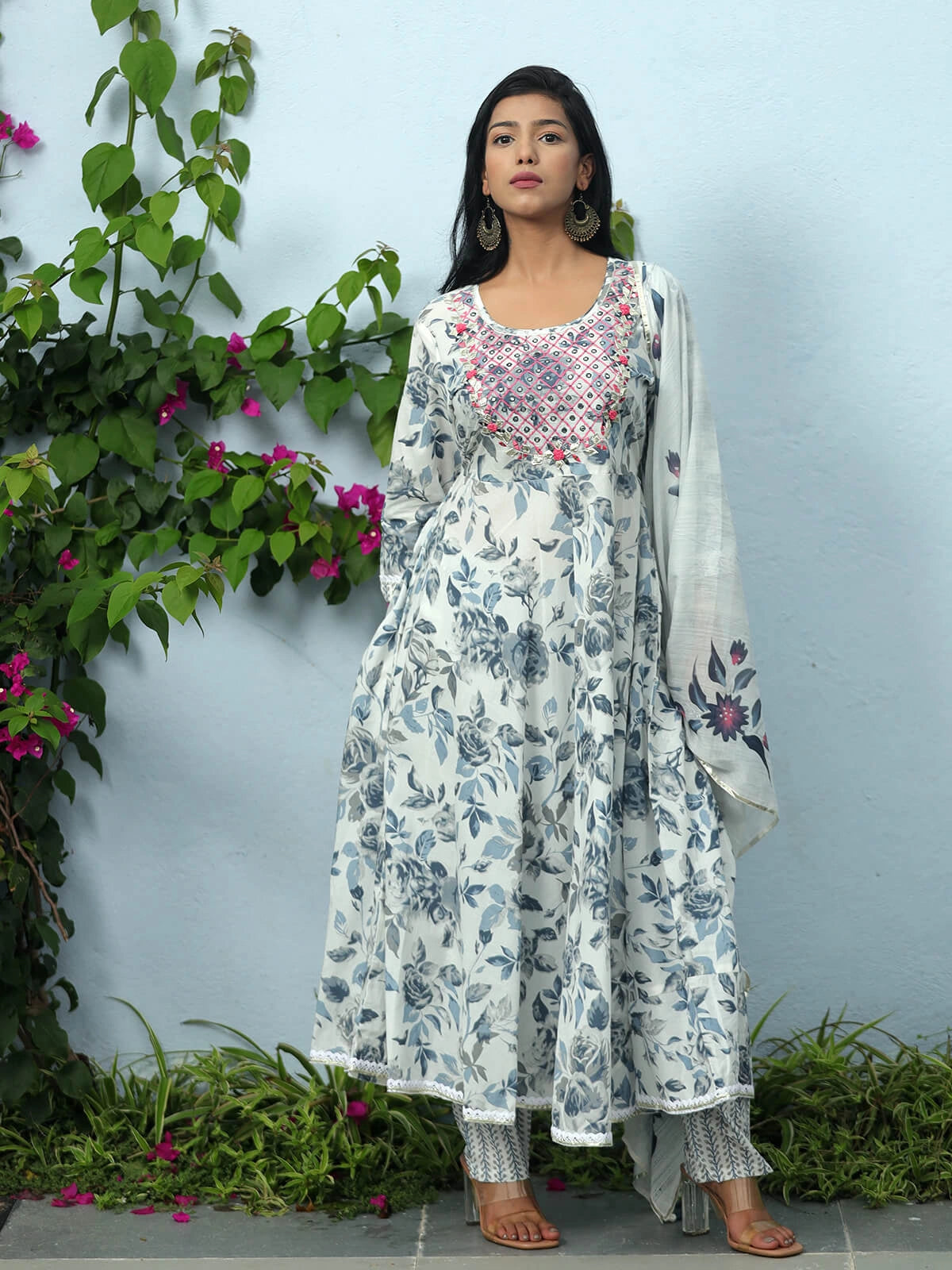 Blossom Breeze Floral Suit